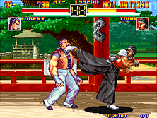 Art of Fighting gameplay screen shot