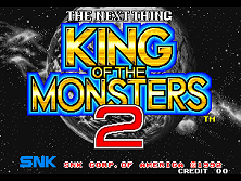 King of the Monsters 2 title screen