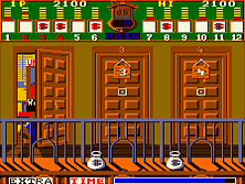 Bank Panic gameplay screen shot