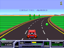 Road Blasters gameplay screen shot