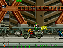 Midnight Resistance gameplay screen shot
