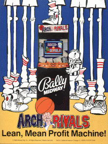 Arch Rivals promotional flyer