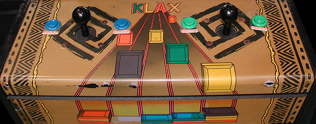Klax control panel
