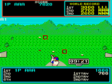 Hyper Sports gameplay screen shot
