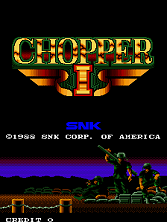 Chopper I title screen