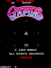 Gaplus title screen