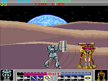 Galactic Warriors gameplay screen shot