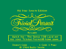 Trivial Pursuit title screen