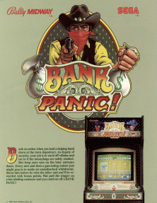 Bank Panic promotional flyer