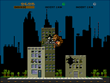 Rampage gameplay screen shot