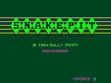 Snake Pit title screen