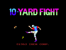 10-Yard Fight title screen