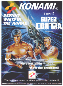Super Contra promotional flyer