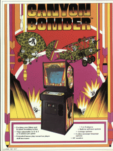Canyon Bomber promotional flyer