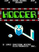 Hoccer title screen