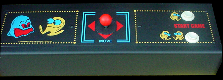 Pac-Man control panel