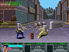 Alien Storm gameplay screen shot