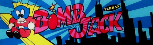 Bomb Jack marquee
