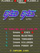 Exed Exes title screen