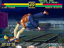 Art of Fighting 3 gameplay screen shot