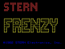 Frenzy title screen