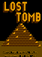 Lost Tomb title screen