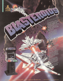 Blasteroids promotional flyer