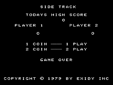 Side Track title screen