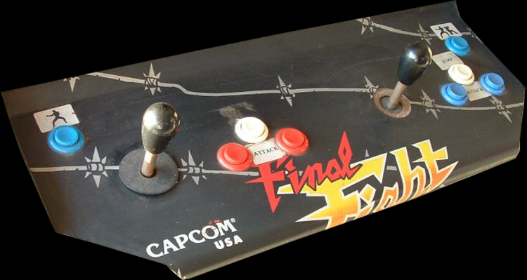 Final Fight control panel