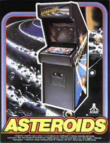 Asteroids promotional flyer
