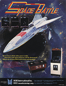 Space Battle promotional flyer