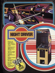 Night Driver promotional flyer