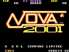 Nova 2001 title screen