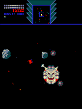 Sinistar gameplay screen shot