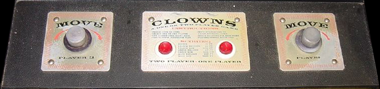 Clowns control panel