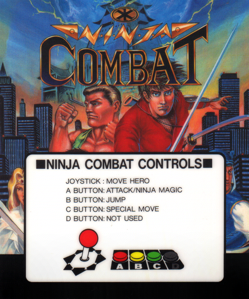 Ninja Combat marquee