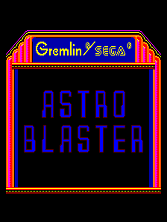 Astro Blaster title screen