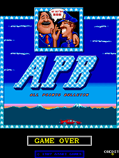 A. P. B. title screen
