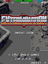 Extermination title screen