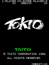 Tokio / Scramble Formation title screen