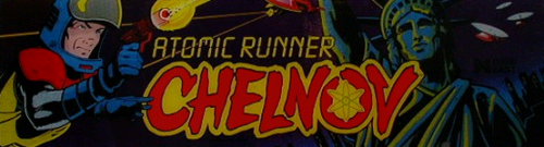 Chelnov: The Atomic Runner marquee