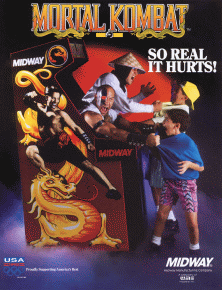 Mortal Kombat promotional flyer