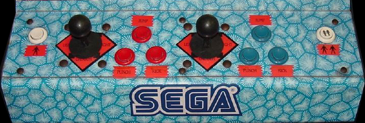 Altered Beast control panel