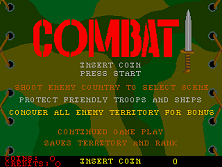 Combat title screen