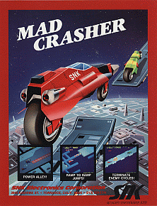 Mad Crasher promotional flyer
