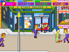Simpsons, The gameplay screen shot
