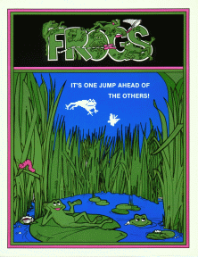 Frogs promotional flyer