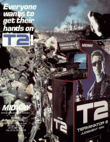 Terminator 2: Judgement Day promotional flyer