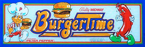 Burger Time marquee
