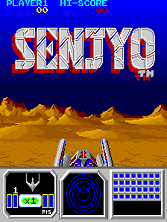 Senjyo title screen